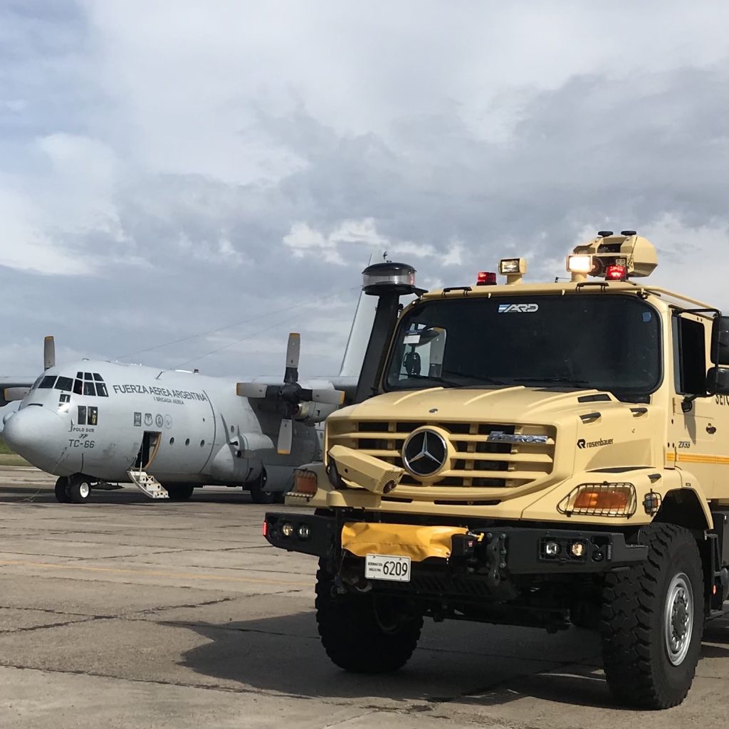 Metalúrgica ARD S.A. ha culminado en el día de ayer, el proceso de entrega de tres unidades Rosenbauer Búfalo 6100/700/250 ...